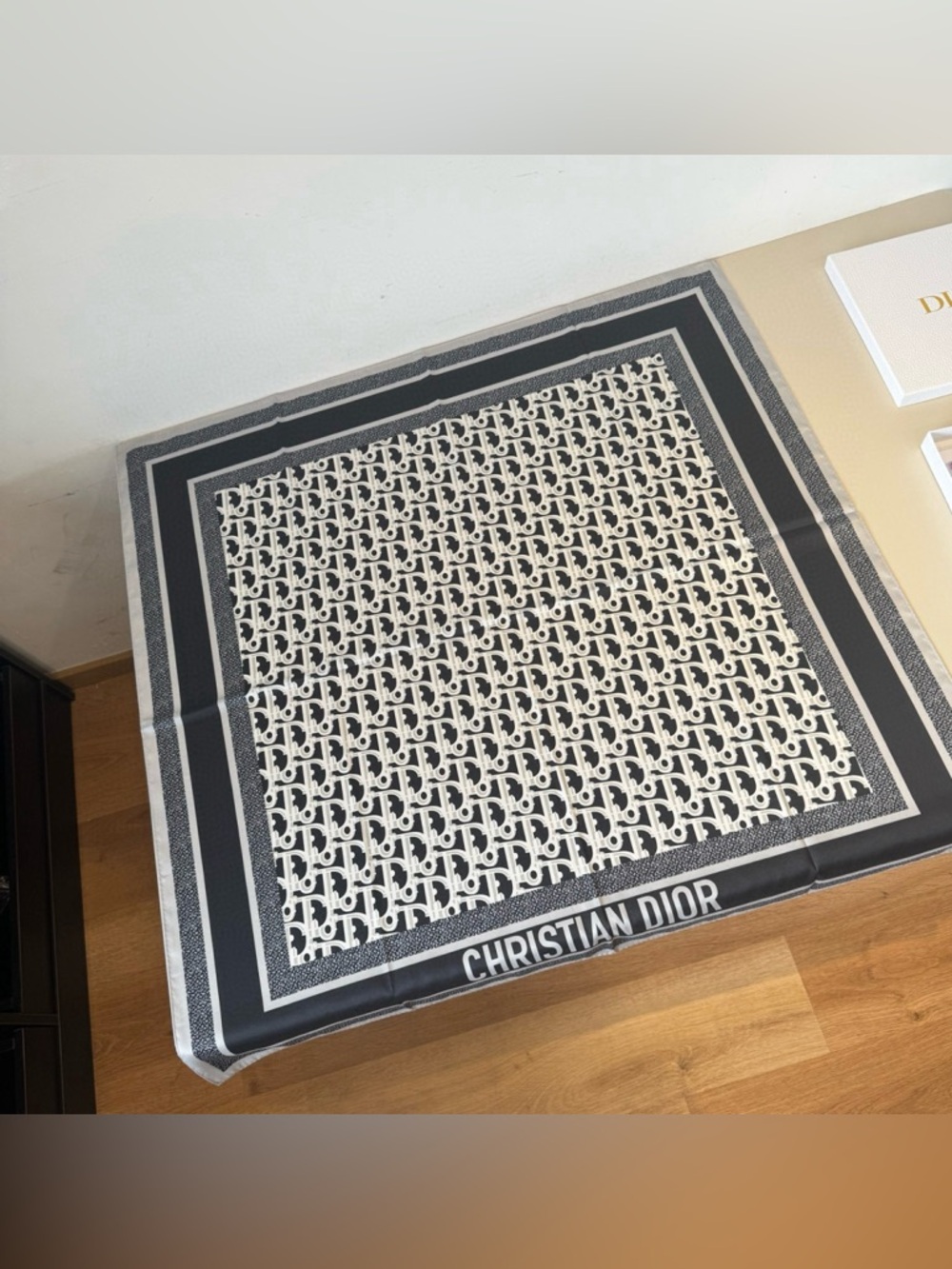Dior Classic Printed Square Scarf